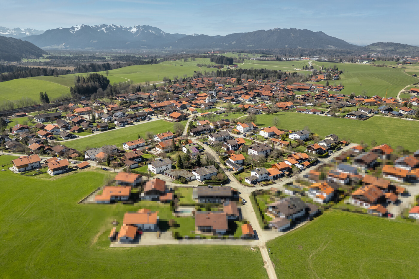 Drohnenaufnahme Umgebung