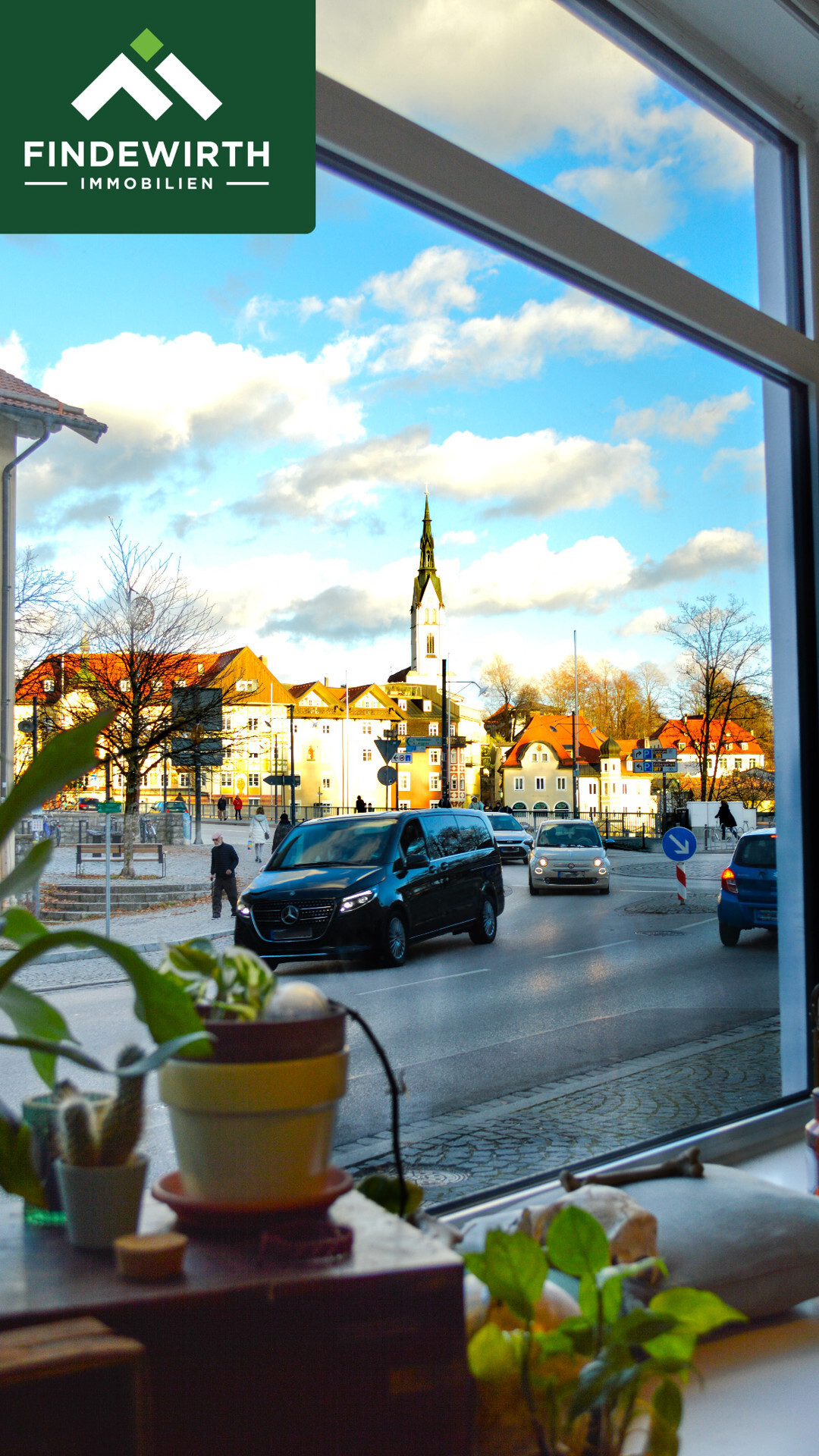 Aussicht auf Amortplatz