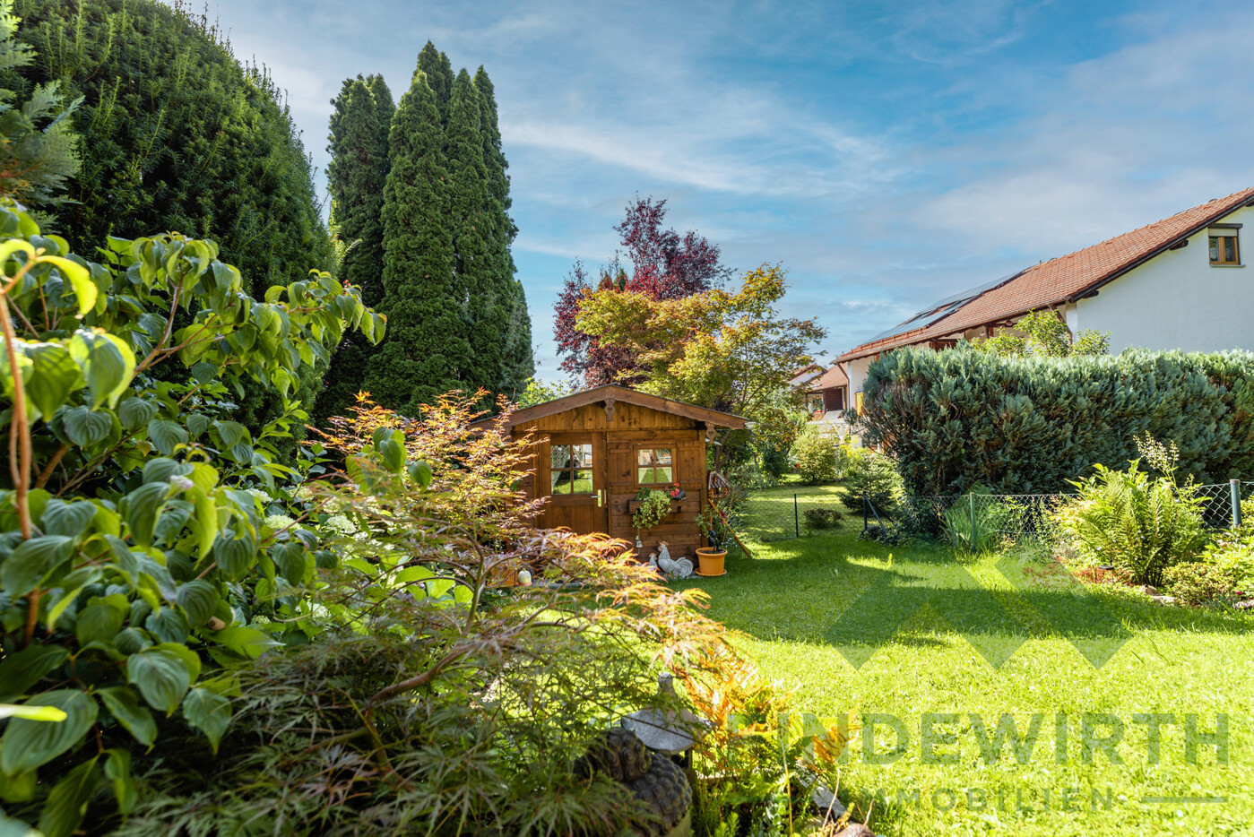 Blick in den Garten