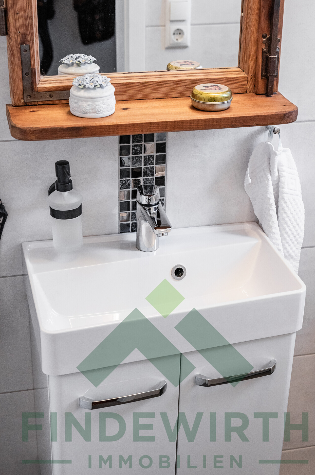 Renoviertes Gäste WC