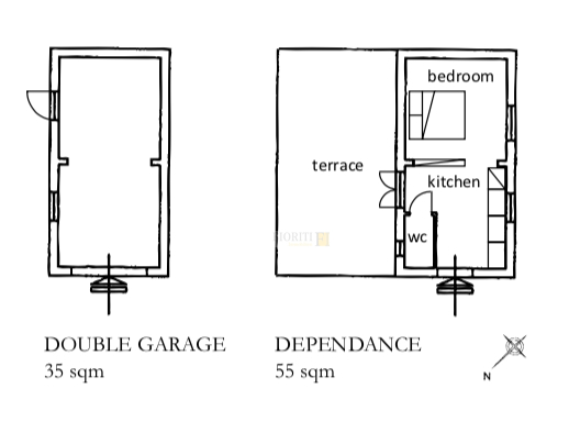 Grundriss GH u Garage