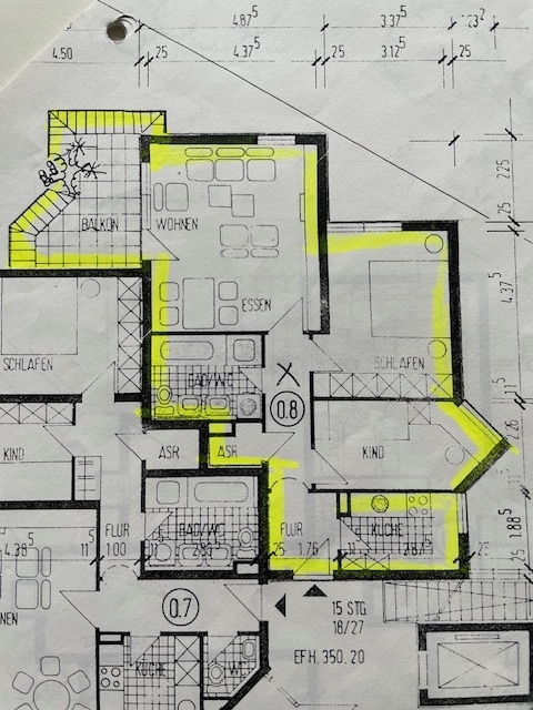 Wohnungsgrundriss