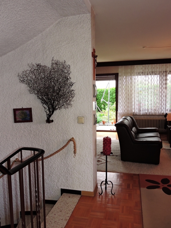Blick ins Wohnzimmer EG