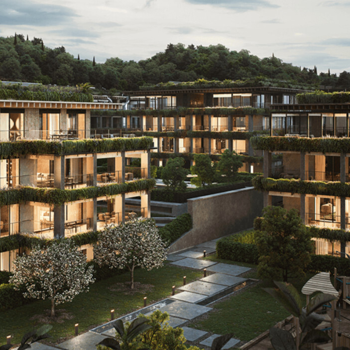 Apartment buildings