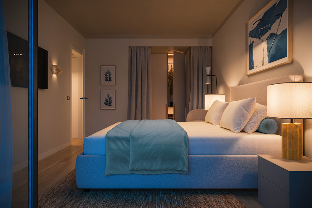 Master Bedroom - Apt. 15.204 - Alloro - Riviera