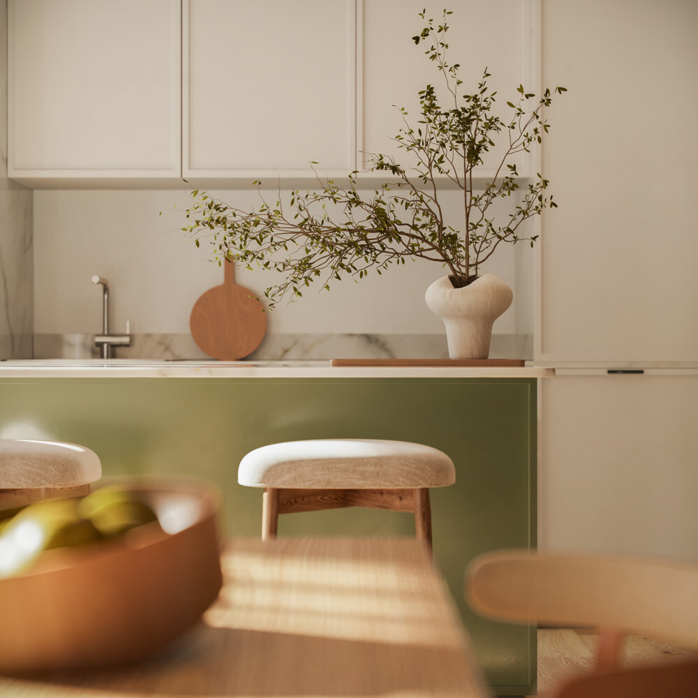 Kitchen Detail - Apt. 12.302 - Olmo - Giardino