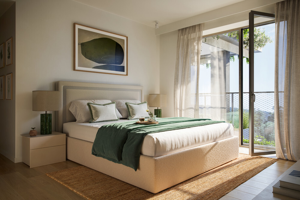 Master Bedroom - Apt. 12.302 - Olmo - Giardino