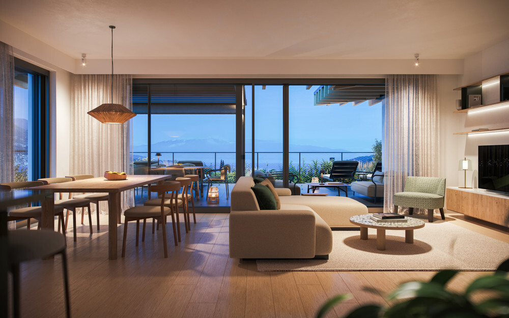 Living Room - Apt. 12.302 - Olmo - Giardino