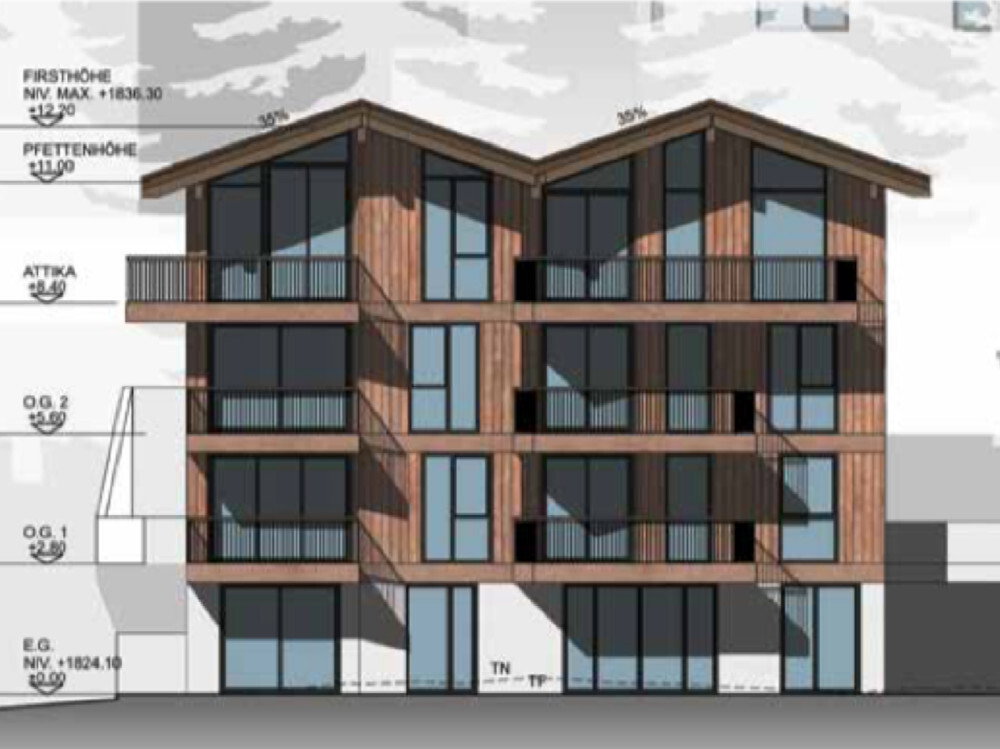 B5 Terace & Balcony on south facade