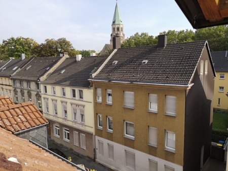 Aussicht vom Dachfenster