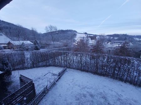 Aussicht vom Balkon