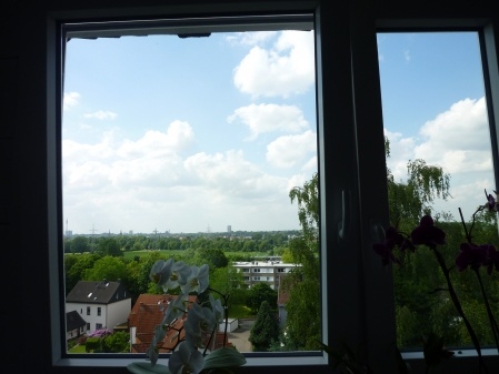 Aussicht aus Badezimmer