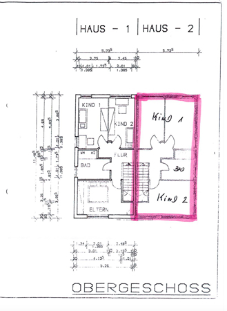 Grundriss Obergeschoss