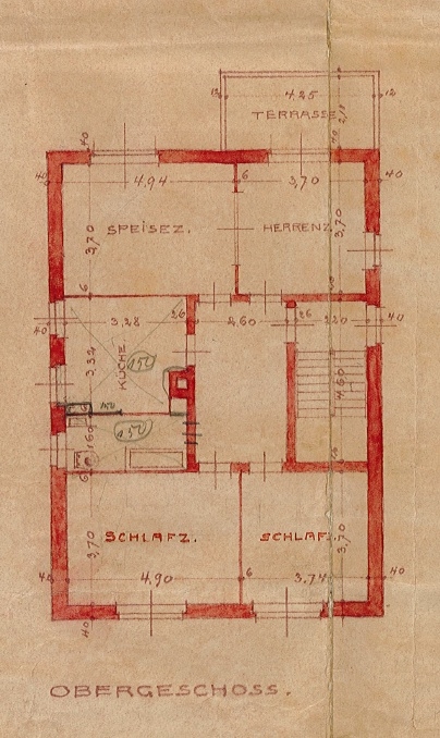 Grundriss Obergeschoss