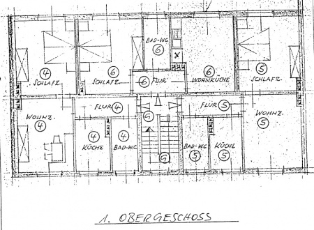 Grundriss 1. Obergeschoss