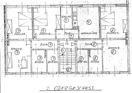 Grundriss 2. Obergeschoss