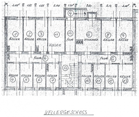 Grundriss Kellergeschoss