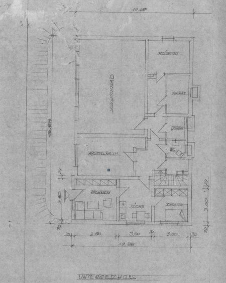 Grundriss Untergeschoss