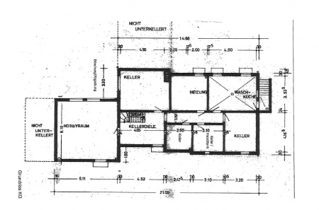 Grundriss Kellergeschoss Opalweg 5