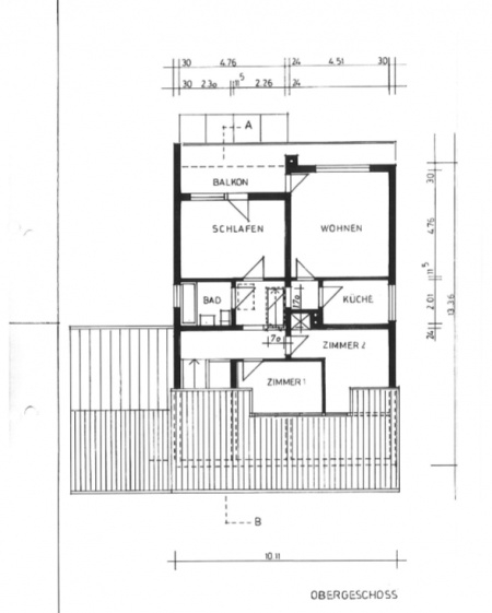 Grundriss Obergeschoss