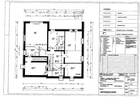 Grundriss Untergeschoss