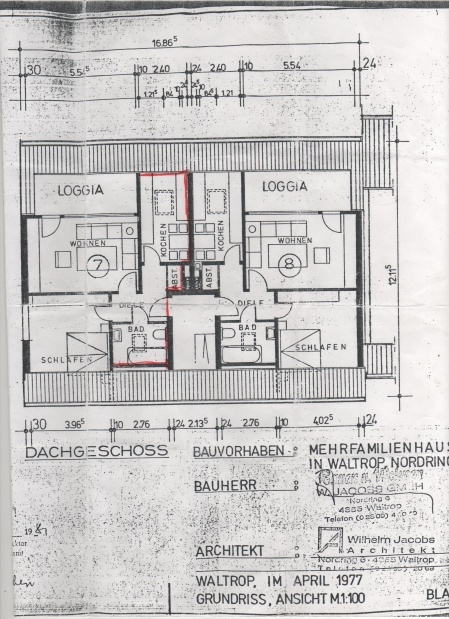 Grundriss Wohnung