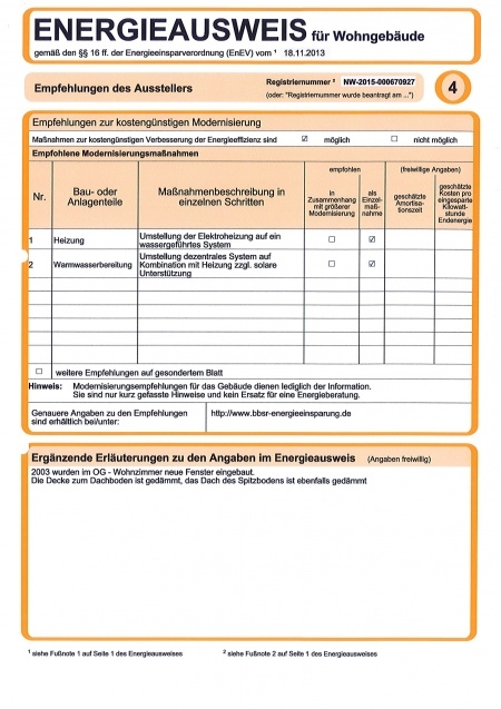 Energieausweis