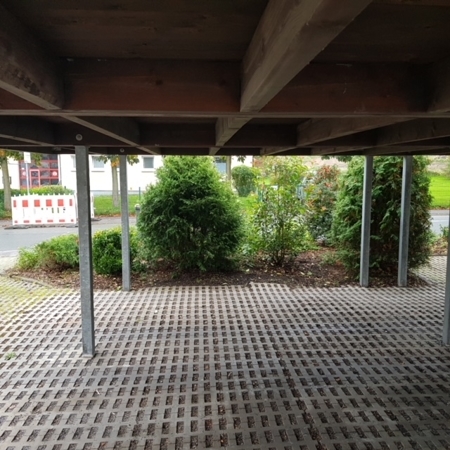 Carport-Stellplatz