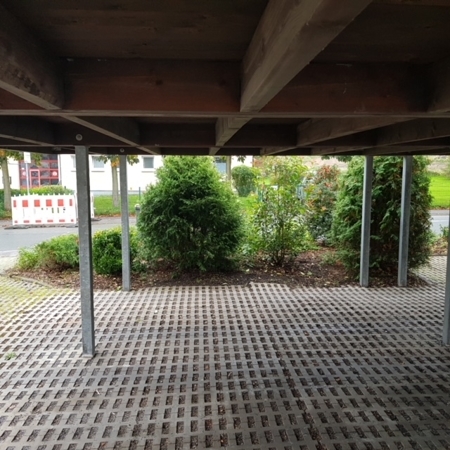Carport-Stellplatz