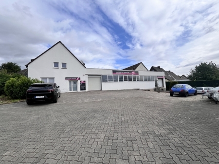 Seitenansicht Gewerbehalle