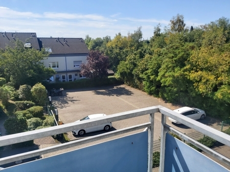 Ausblick vom Balkon
