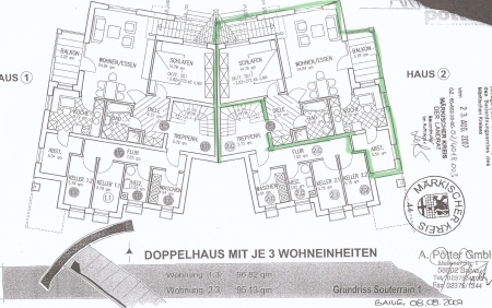 Grundriss Obergeschoss