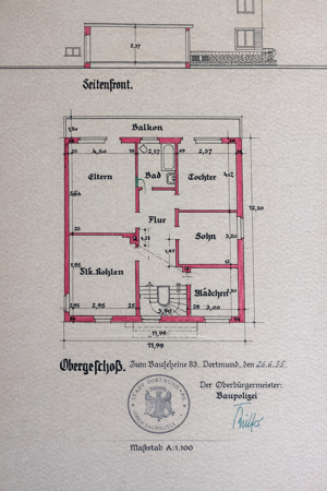 Grundriss Obergeschoss