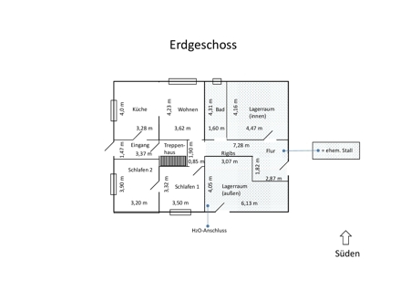 Önkfeld Erdgeschoss