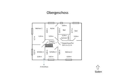 Önkfeld Obergeschoss