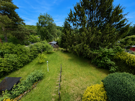 Ausblick Garten