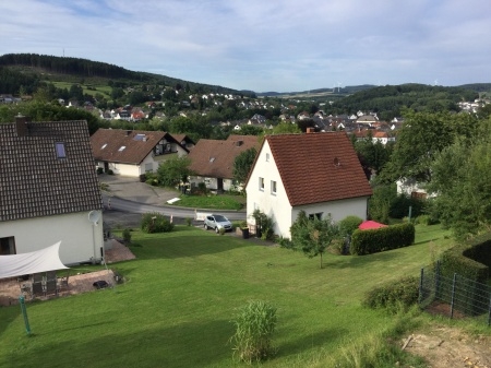 Aussicht von Balkon