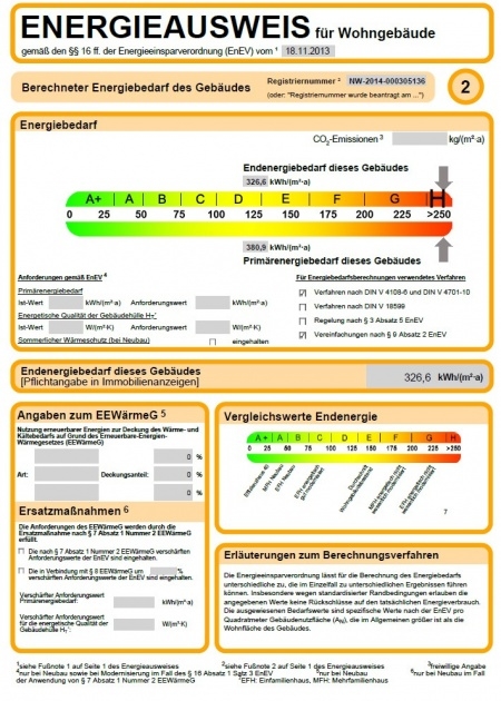 Energieausweis