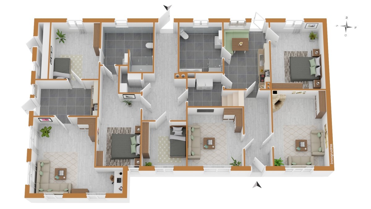 Grundriss 3D