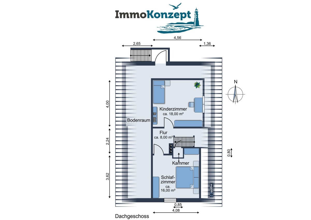 Grundriss Dachgeschoss