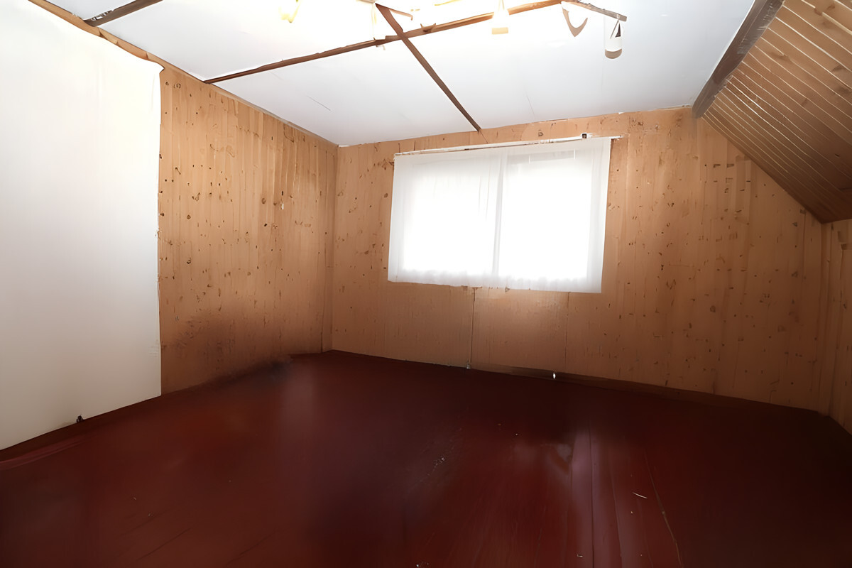 Das Zimmer im Dachgeschoss