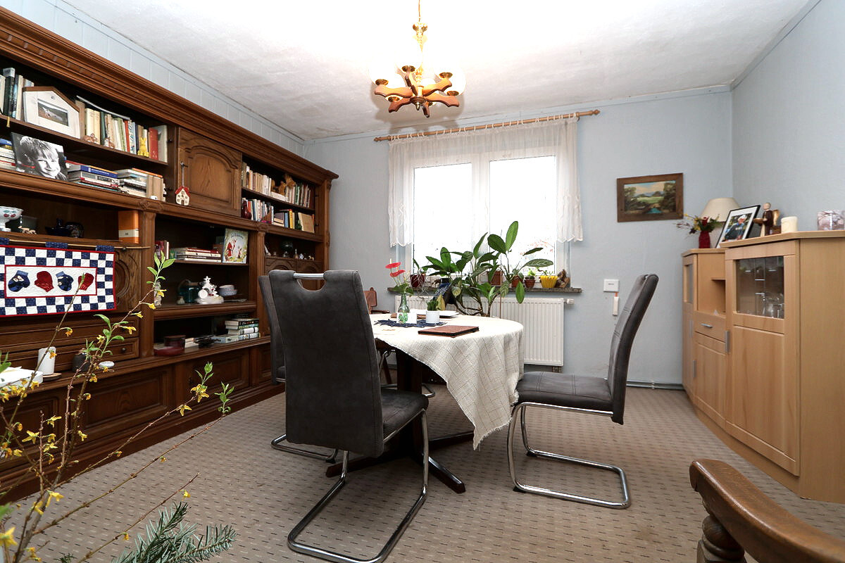 Das helle Esszimmer