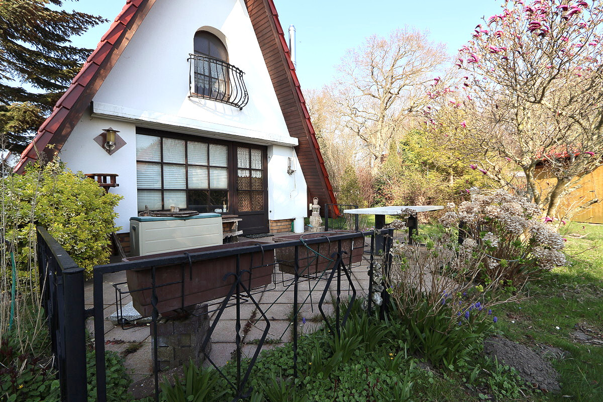 Die sonnige Terrasse