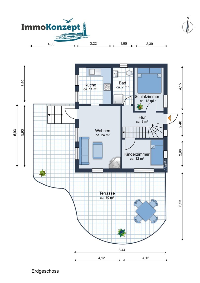 Grundriss Erdgeschoss