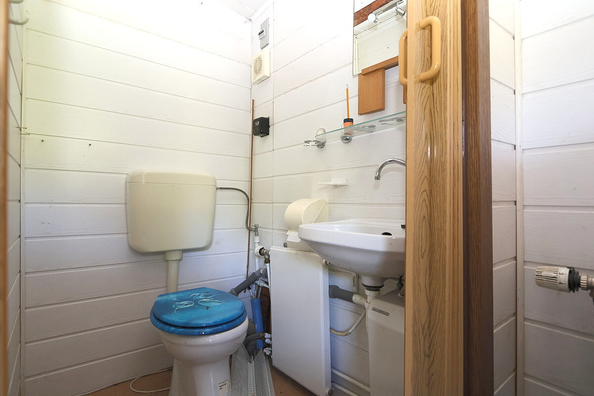 Das separate Gäste-WC