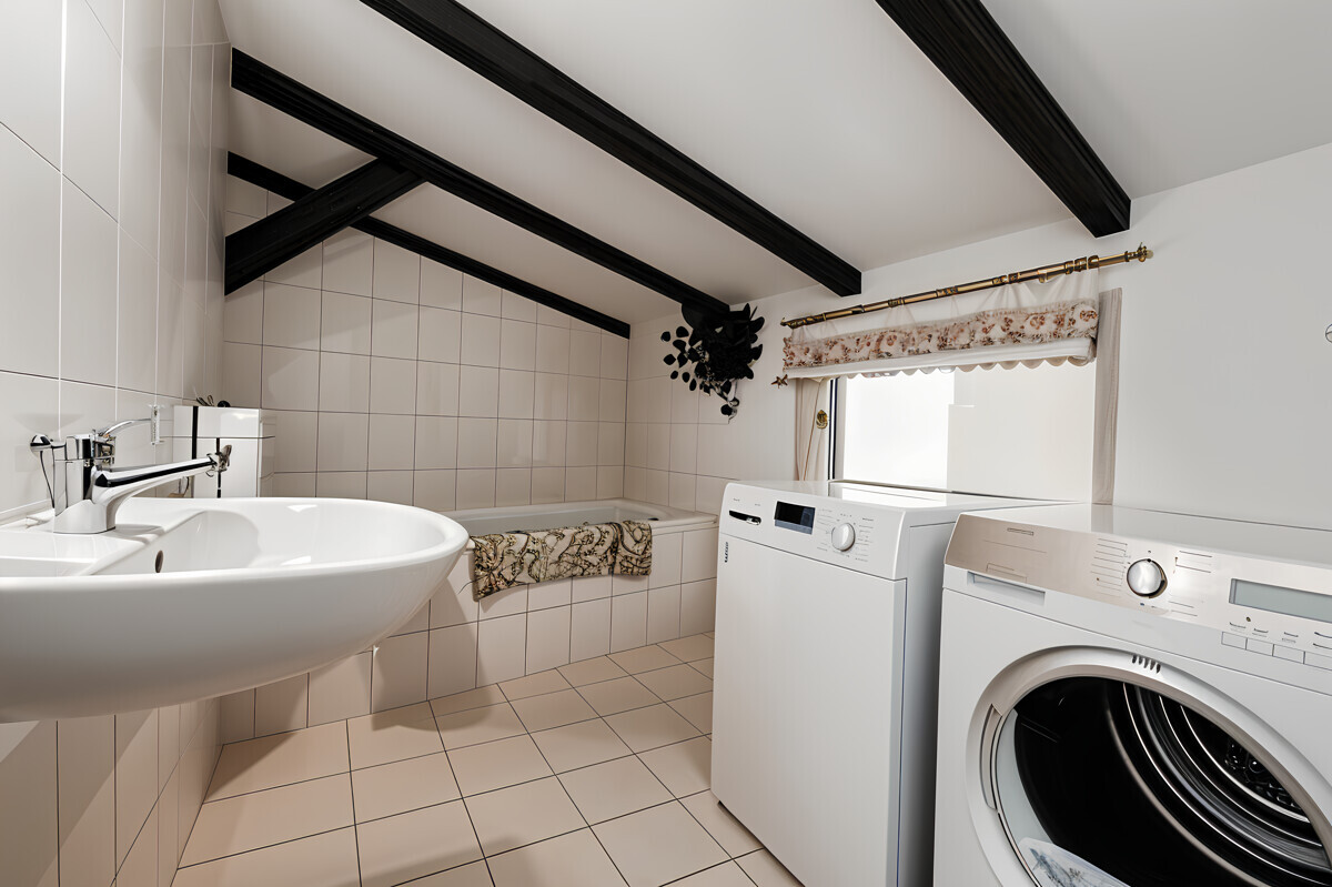 Das Tageslicht-Wannenbad im DG