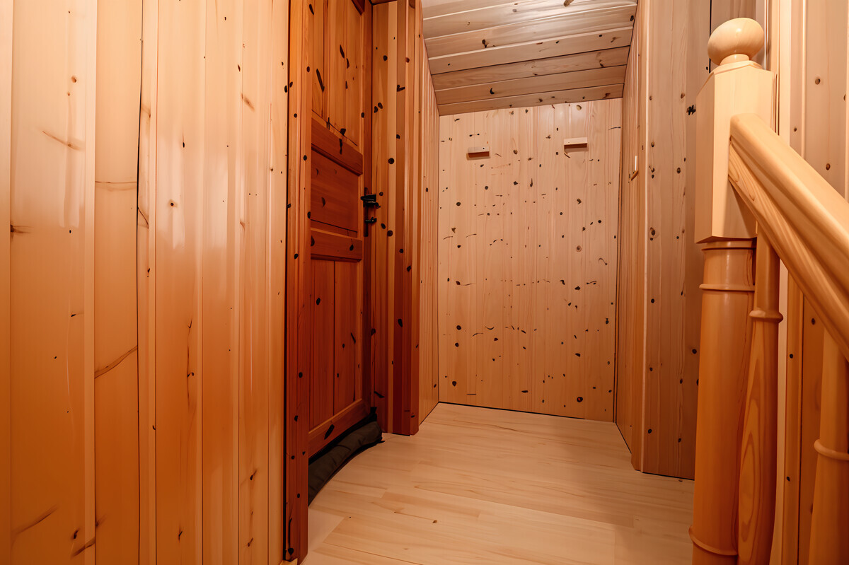 Der Flurbereich im Dachgeschoss