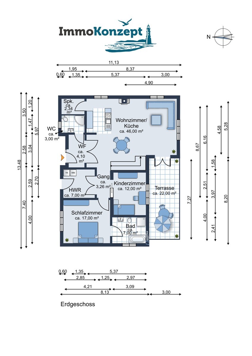 Grundriss Erdgeschoss