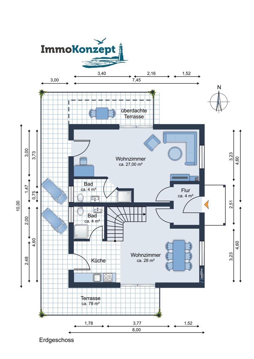 Grundriss Erdgeschoss