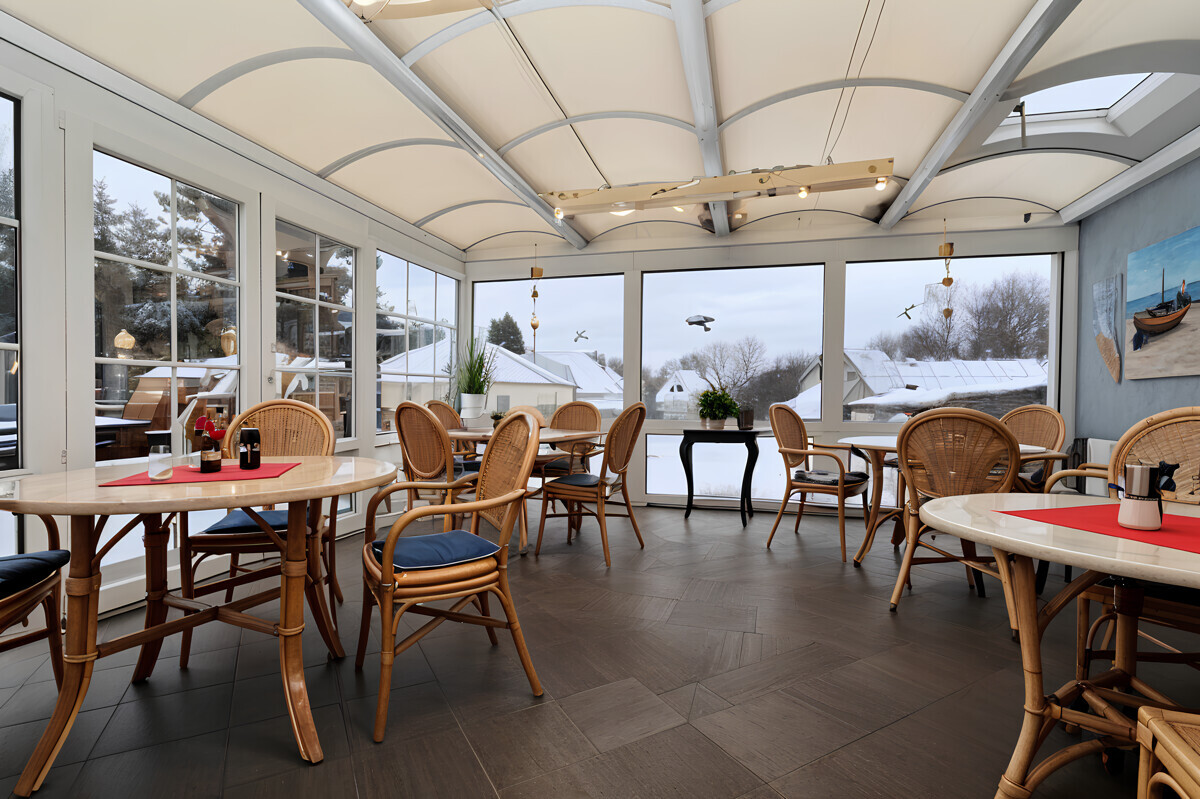 beheizten Wintergarten